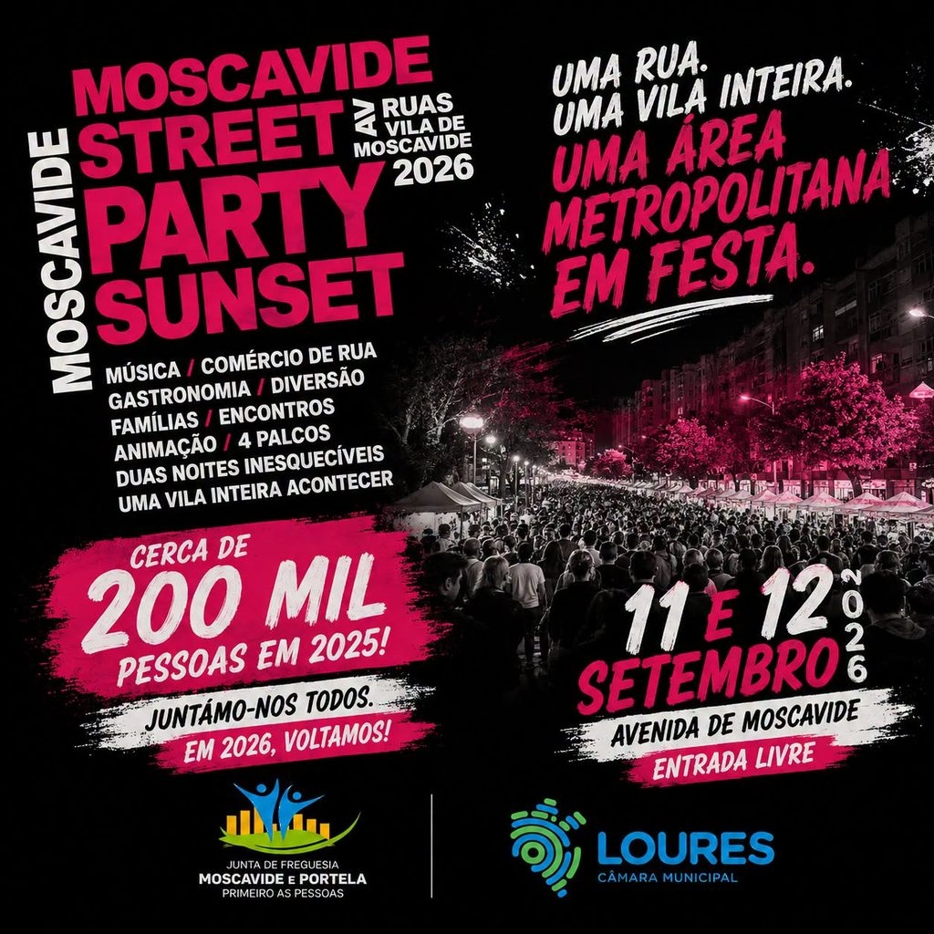 Loures Parque parceira do Moscavide Street Party Sunset ´26