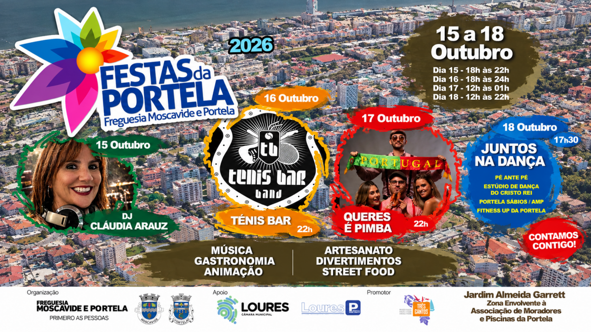 Loures Parque associa-se às Festas da Portela 2026