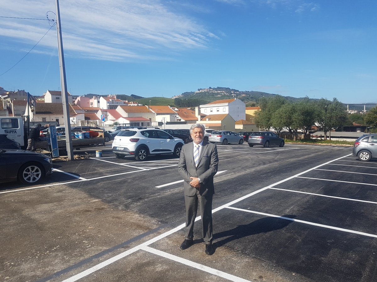 Parque da Tinalha (Zona 103): Mais Bolsas de Estacionamento 04-04-2022